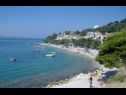 Ferienwohnungen Vlatko - affordable & cosy: SA1(4), SA2(2+2), SA3(2+2) Krvavica - Riviera Makarska  - Strand