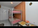 Ferienwohnungen Vlatko - affordable & cosy: SA1(4), SA2(2+2), SA3(2+2) Krvavica - Riviera Makarska  - Studio-Ferienwohnung - SA1(4): Schlafzimmer