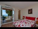 Ferienwohnungen Vlatko - affordable & cosy: SA1(4), SA2(2+2), SA3(2+2) Krvavica - Riviera Makarska  - Studio-Ferienwohnung - SA3(2+2): Schlafzimmer