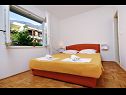 Ferienwohnungen Zrine - comfortable with a balcony: A1(2+2) Makarska - Riviera Makarska  - Ferienwohnung - A1(2+2): Schlafzimmer