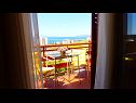 Ferienwohnungen Bor - with great view: A1(4+2)Garbin, SA2(2)Levant Makarska - Riviera Makarska  - Ferienwohnung - A1(4+2)Garbin: Aussicht vom Balkon
