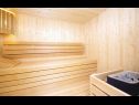 Ferienwohnungen Luxury - heated pool, sauna and gym: A1(2), A2(2), A3(4), A4(2), A5(4), A6(2) Makarska - Riviera Makarska  - Sauna