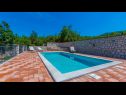 Ferienhaus Rusti - with pool: H(6) Vrgorac - Riviera Makarska  - Kroatien - Pool
