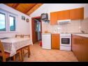 Ferienhaus Country - nature & serenity: H(4) Gata - Riviera Omis  - Kroatien - H(4): Küche und Speisezimmer