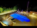 Ferienhaus Jurica-with heated pool: H(8) Nova Sela - Riviera Omis  - Kroatien - Pool (Objekt und Umgebung)