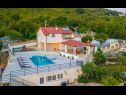 Ferienhaus Jurica-with heated pool: H(8) Nova Sela - Riviera Omis  - Kroatien - Haus