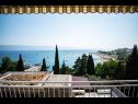 Ferienwohnungen Ozren - amazing sea view: A1(7+1), A2(4+1) Omis - Riviera Omis  - Ferienwohnung - A1(7+1): Aussicht vom Terasse