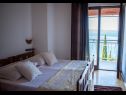 Ferienwohnungen Ozren - amazing sea view: A1(7+1), A2(4+1) Omis - Riviera Omis  - Ferienwohnung - A2(4+1): Schlafzimmer