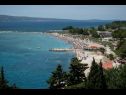 Ferienwohnungen Ozren - amazing sea view: A1(7+1), A2(4+1) Omis - Riviera Omis  - Ferienwohnung - A2(4+1): Aussicht vom Terasse