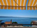 Ferienwohnungen Aurel - sea view: A1(4+1) Omis - Riviera Omis  - 