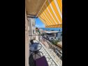 Ferienwohnungen Aurel - sea view: A1(4+1) Omis - Riviera Omis  - Aussicht vom Balkon