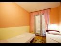 Ferienwohnungen Lile - comfortable 3 bedroom apartment: A1(6+2) Pisak - Riviera Omis  - Ferienwohnung - A1(6+2): Schlafzimmer