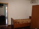 Ferienwohnungen VP SA2(2), A3(3), A4(2+3), A5(3), A6(2+2) Stanici - Riviera Omis  - Ferienwohnung - A3(3): Schlafzimmer