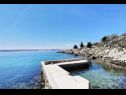 Ferienwohnungen Adria - seafront & seaview: A1 Adriana (2+1), A2 Enzo (2+1) Lukovo Sugarje - Riviera Senj  - Strand
