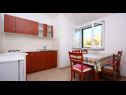 Ferienwohnungen Per - comfortable  family apartments A1(2+2), A2(4+1), A3(2+2) Grebastica - Riviera Sibenik  - Ferienwohnung - A2(4+1): Küche und Speisezimmer