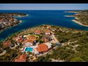 Ferienwohnungen Anica A1(2+1), A2(2+2) Bucht Kanica (Rogoznica) - Riviera Sibenik  - Kroatien - Haus