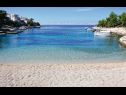 Ferienwohnungen Anica A1(2+1), A2(2+2) Bucht Kanica (Rogoznica) - Riviera Sibenik  - Kroatien - Strand
