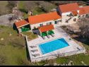 Ferienhaus Villa Karaga - with private pool: H(8+1) Ljubotic - Riviera Sibenik  - Kroatien - H(8+1): Haus