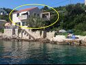 Ferienwohnungen Nikola - in front of the sea: A1(4) Bucht Donja Krusica (Donje selo) - Insel Solta  - Kroatien - Haus