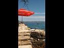 Ferienwohnungen Nikola - in front of the sea: A1(4) Bucht Donja Krusica (Donje selo) - Insel Solta  - Kroatien - Strand