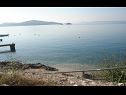 Ferienwohnungen Ante - 80 m from sea: A1(4), A2(2+1) Seget Vranjica - Riviera Trogir  - Strand