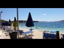 Ferienwohnungen Ante - 50 M from the sea : A1(5), A2(8) Seget Vranjica - Riviera Trogir  - Strand