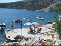 Ferienwohnungen A1(2+2), A2(2+1) Vinisce - Riviera Trogir  - Strand
