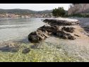 Ferienwohnungen Ivo - beach nearby: A1(2+3), A2(2+2), A3(4+1) Vinisce - Riviera Trogir  - Strand