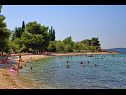Ferienwohnungen Julija - big terrace and grill A1 Asy(4) Bibinje - Riviera Zadar  - Strand