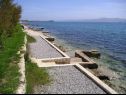 Ferienwohnungen Fuzu - 50 m from sea: A2(2+1), SA3(2) Bibinje - Riviera Zadar  - Strand
