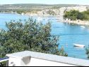 Ferienwohnungen Vlatkica - 10 m from beach: A1 Vlatkica(4), A2 Lea(4) Maslenica - Riviera Zadar  - Ferienwohnung - A2 Lea(4): Aussicht vom Balkon