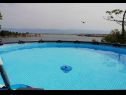 Ferienwohnungen Ljilja - 10m from the sea with parking: A2(2+2), A3(2+2), A4(12) Nin - Riviera Zadar  - Pool