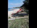 Ferienwohnungen JoPek - sea view; SA1(2+1) Rtina - Riviera Zadar  - Kinderspielplatz