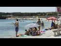 Ferienwohnungen Vinko - big terrace and grill A5(2+1), SA6(2)Crveni, SA7(2)Plavi Vir - Riviera Zadar  - Strand
