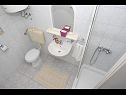 Ferienwohnungen Mladen - family friendly & amazing location: A1(5), A2(2), A3(3+1) Vrsi - Riviera Zadar  - Ferienwohnung - A1(5): Badezimmer mit Toilette