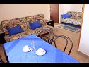 Ferienwohnungen und Zimmer Jagoda - comfy and cozy : A1 Lijevi (3+2), A2 Desni (3+2), R1(4) Zadar - Riviera Zadar  - Ferienwohnung - A2 Desni (3+2): Speisezimmer