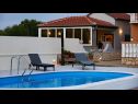 Ferienhaus Isabell - with swimming pool: H(8+2) Zaton (Zadar) - Riviera Zadar  - Kroatien - Pool