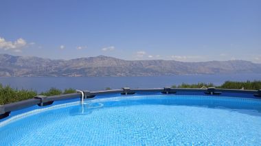 Ferienhaus Mary: relaxing with pool: H(4) Postira - Insel Brac  - Kroatien