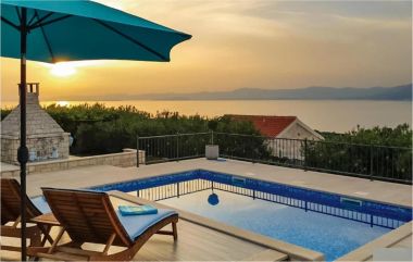 Ferienhaus Ita - with pool and view: H(4+1) Postira - Insel Brac  - Kroatien
