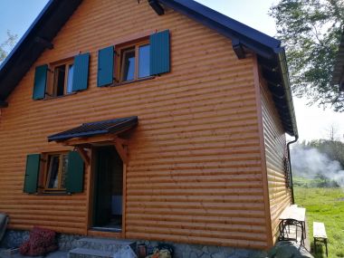 Ferienhaus Laura - wooden house: H(4+2) Dreznica - Kontinental Kroatien - Kroatien