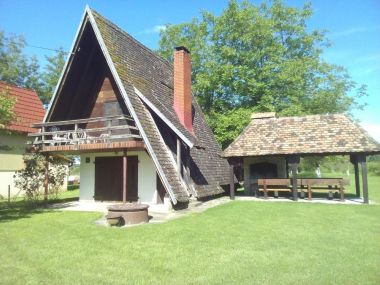 Ferienhaus Mir - countryside house with jacuzzi: H(2+2) Krapje - Kontinental Kroatien - Kroatien