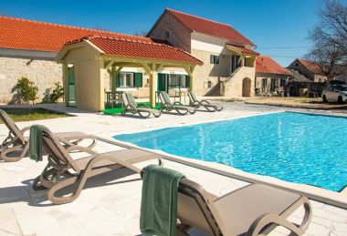Ferienhaus Villa Karaga - with private pool: H(8+1) Ljubotic - Riviera Sibenik  - Kroatien