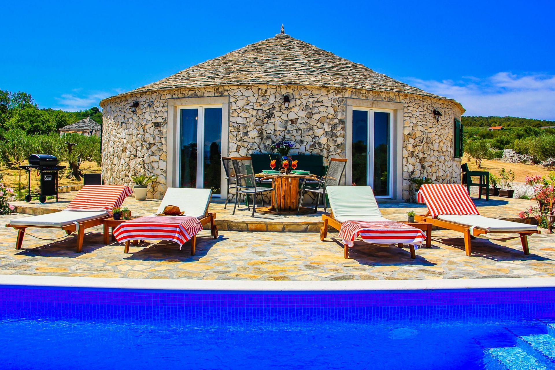 Ferienhaus Mindful escape - luxury resort: H(4+1) Mirca - Insel Brac  - Kroatien